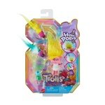 Mattel Trolls Band Together Hair Pops Small Doll, Viva with Removable Clothes & 3 Surprise Accessories, HNF11 - Image 2