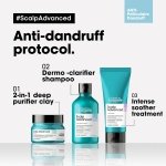 L'Oréal Professionnel Scalp Advanced Anti-Dandruff Dermo-Clarifier Shampoo, For Dry and Oily Scalps, Serie Expert, 300ml - Image 5