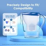 Waterdrop Water Filter Cartridges, Replacement for Brita® Maxtra+® Plus, Maxtra Pro® All-in-1, Compatible with Brita® Marella® Jug, Brita® Kettle, Reduce PFAS, PFOA/PFOS, TÜV SÜD, NSF Certified (6) - Image 9