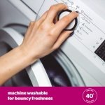 Silentnight Ultrabounce Pillows 2 Pack – Soft Medium Support Comfortable Bouncy Pillows for Stomach, Back and Side Sleepers – Machine Washable and Hypoallergenic Bed Pillows – Pack of 2 - Image 4