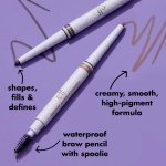 e.l.f. Instant Lift Waterproof Brow Pencil, Long-Lasting Eyebrow Pencil For Grooming & Shaping Brows, Vegan & Cruelty-Free, Neutral Brown - Image 5
