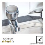 Everbuild General Purpose Silicone Sealant – Waterproof – Suitable for Interior and Exterior Use – Clear – 280ml - Image 4