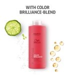 Wella Professionals Invigo Color Brilliance Professional Hair Care, Colour Protection for Fine/Normal Hair, Vibrant Hair Colour, Shampoo 1L - Image 3
