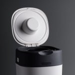 Tommee Tippee Twist and Click Advanced Nappy Bin, Eco-Friendlier System, Includes 1x Refill Cassette with Sustainably Sourced Antibacterial GREENFILM, White - Image 4