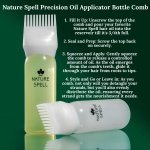 Nature Spell Rosemary Oil For Hair With Hair Precision Oil Applicator Bottle Comb 150ml, Treats Dry, Damaged Hair & Targets Hair Growth, Made In The UK - Image 5