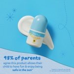 Childs Farm Kids And Baby Sun Lotion Roll-On SPF 50plus Water Resistant UVA And UVB Very High Protection Suitable Dry, Sensitive And Eczema-prone Skin 50ml, White, 1, 85.65 Grams - Image 5
