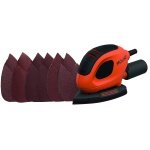 BLACK+DECKER Mouse Detail Sander, 55W, 240V, Corded, includes 6 Sanding Sheets, BEW230-GB - Image 7