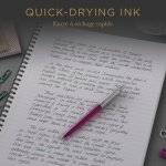 Parker Jotter Originals Gel Pen Refills | Smooth Black Gel Ink Refills | Medium Tip (0.7mm) | 2 Count - Image 4