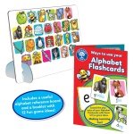 Orchard Toys Alphabet Flashcards, 26 Educational Double-sided Flashcards, Teach the Letters of the Alphabet, Perfect for Kids Age 3-7, Educational Toy, Kiwi Lime Green - Image 2