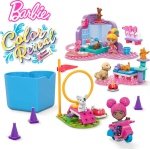 MEGA Barbie Color Reveal Building Toy Playset, Train n Wash Pets with 152 Pieces, 15 Surprises, Accessories and 6 Pets, Kids Age 5+ Years, HHP89 - Image 2