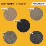 Sika – FastFix All Weather Self-Setting Paving Jointing Compound – Ready To Use – No Mixing Required – Dark Buff – 15kg – 21 sq. m - Image 3