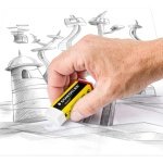 STAEDTLER 526 N-S1BK Noris Eraser & Single-Hole Sharpener (Pack of 2 Pieces) - Image 2