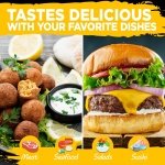 WASABI-O Premium Fusion Mayonnaise Real Wasabi & Ketchup Blend, Ideal for Fish and Chips, Sandwiches, Salads, and Coleslaw | Perfectly Versatile for Sushi, Burgers, Pasta & French Fries - 6oz(170g) - Image 6