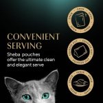 Sheba Fine Flakes in Jelly – Fish Collection – Wet cat food pouches for adult cats – 40x85g pack - Image 5