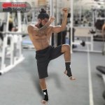 Stealth Sports Ankle Support |Durable Compression Ankle Support for MMA, Muay Thai, Kickboxing, and Gym Training | Flexible, Breathable, and Non-Slip Design for Maximum Stability (Black, L/XL) - Image 7