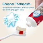 Beaphar - Liver Flavour Toothpaste with Enzymes - Dental Care for Cats & Dogs - Helps Control Plaque and Tartar, and Freshen Breath - Supports Normal Gum Function – Fluoride-Free - 100g Tube - Image 8