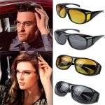 Boolavard Night Sight Night Driving Over Glasses UV Wind Protection (Yellow Lens) - Image 4