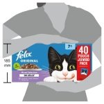 FELIX Original Senior 7+ Mixed Selection in Jelly Wet Cat Food 40x85g - Image 2