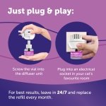 FELIWAY Classic 30 Day Cat Calming Odourless Refill for Pheromone Diffuser, 48ml - Helps Solve Common Signs of Stress in Cats & Kittens, Veterinary Recommended, Drug-free, Clinically Proven - Image 4