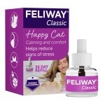 FELIWAY Classic 30 Day Cat Calming Odourless Refill for Pheromone Diffuser, 48ml - Helps Solve Common Signs of Stress in Cats & Kittens, Veterinary Recommended, Drug-free, Clinically Proven