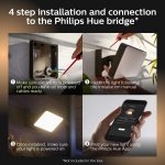 Philips Hue White & Colour Ambiance Discover Outdoor Floodlight, Smart Outdoor Lighting with App and Voice Command, Adjustable Garden Light - Image 10
