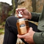 Thermos Stainless King Food Flask, 470ml Capacity - Sleek Multi- Purpose Flask for Daily Food Prep - Durable Stainless Steel with Classic Red Finish - Ideal for On-the-Go Meals & Drinks - Image 3