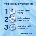 Catsan Hygiene Plus Cat Litter White, 20L - Image 7