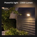 Philips Hue White & Colour Ambiance Discover Outdoor Floodlight, Smart Outdoor Lighting with App and Voice Command, Adjustable Garden Light - Image 9