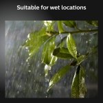 Philips Hue White & Colour Ambiance Discover Outdoor Floodlight, Smart Outdoor Lighting with App and Voice Command, Adjustable Garden Light - Image 4