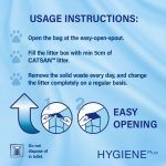 Catsan Hygiene Plus Cat Litter White, 20L - Image 6