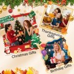 2-Pack Rechargeable Hand Warmers, FANDLISS USB Electric Magnetic Handwarmers with an 8000mAh High-Performance Battery and 3 Temperature Settings,Suitable for Outdoor, Skiing,Camping,Unisex, Yellow - Image 2