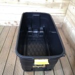 Heavy Duty Plastic Storage Box on Wheels - 145 L - Image 8