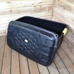 Heavy Duty Plastic Storage Box on Wheels - 145 L - Image 9